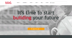 Desktop Screenshot of buildingcareersuk.com
