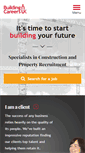 Mobile Screenshot of buildingcareersuk.com